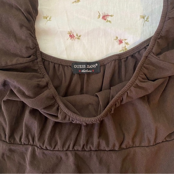 vintage guess babydoll top - Picture 2 of 3